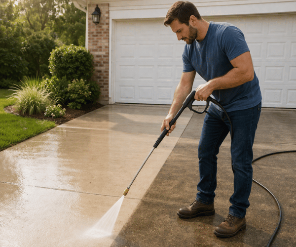 Driveway Patio Cleaning